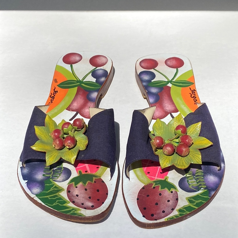 Jargon fruit salad theme sandals